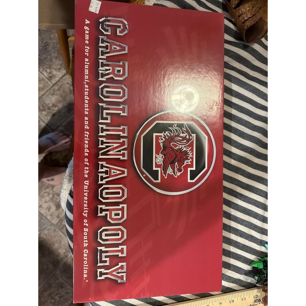 Carolinaopoly University of South Carolina Gamecocks Board Game Late for the Sky